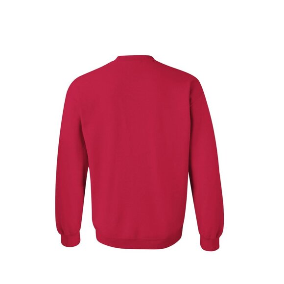 Gildan Heavy Blend Adult Crewneck Sweatshirt 2XL Red Unisex New without Tag - Picture 2 of 2